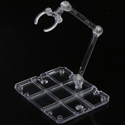 1set Action Base Clear Display Stand for 1/144 HG RG Gundam Figures Model - NEW