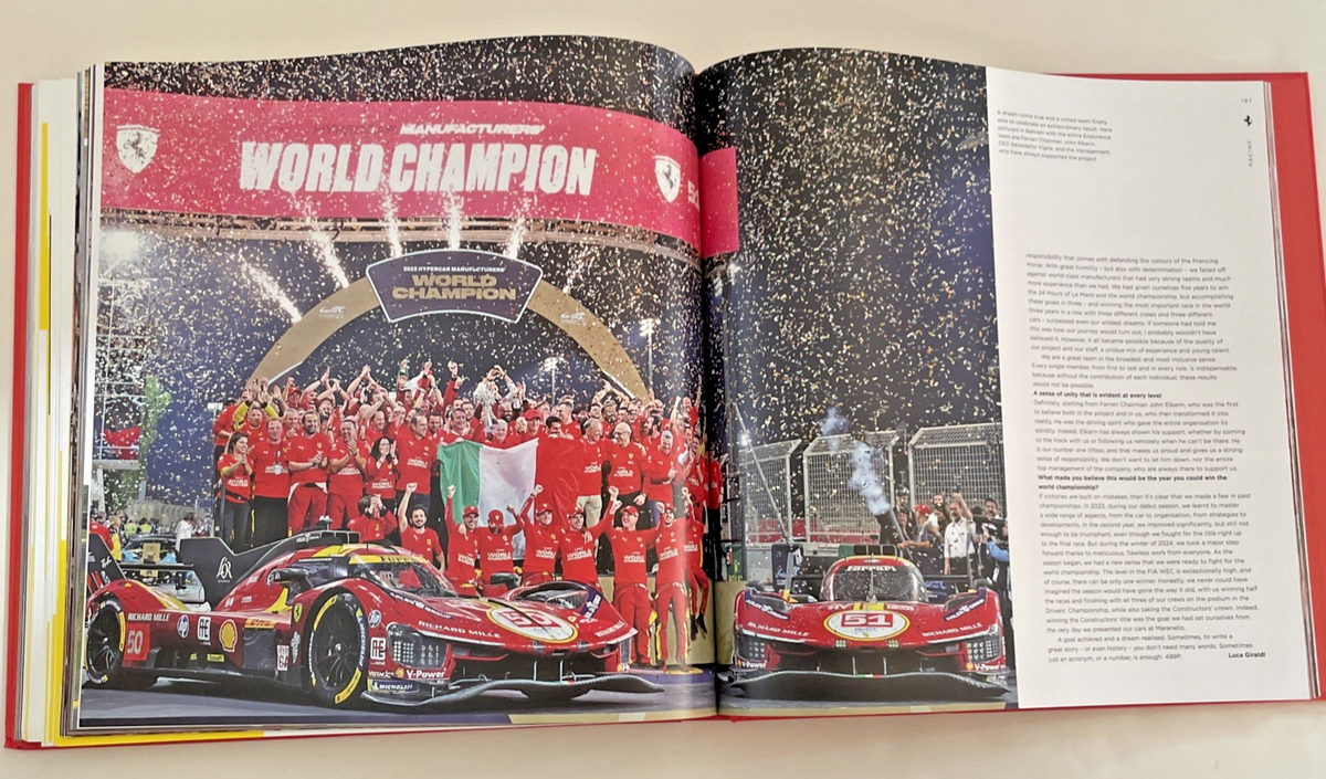 Ferrari official 2025 Yearbook | eBay