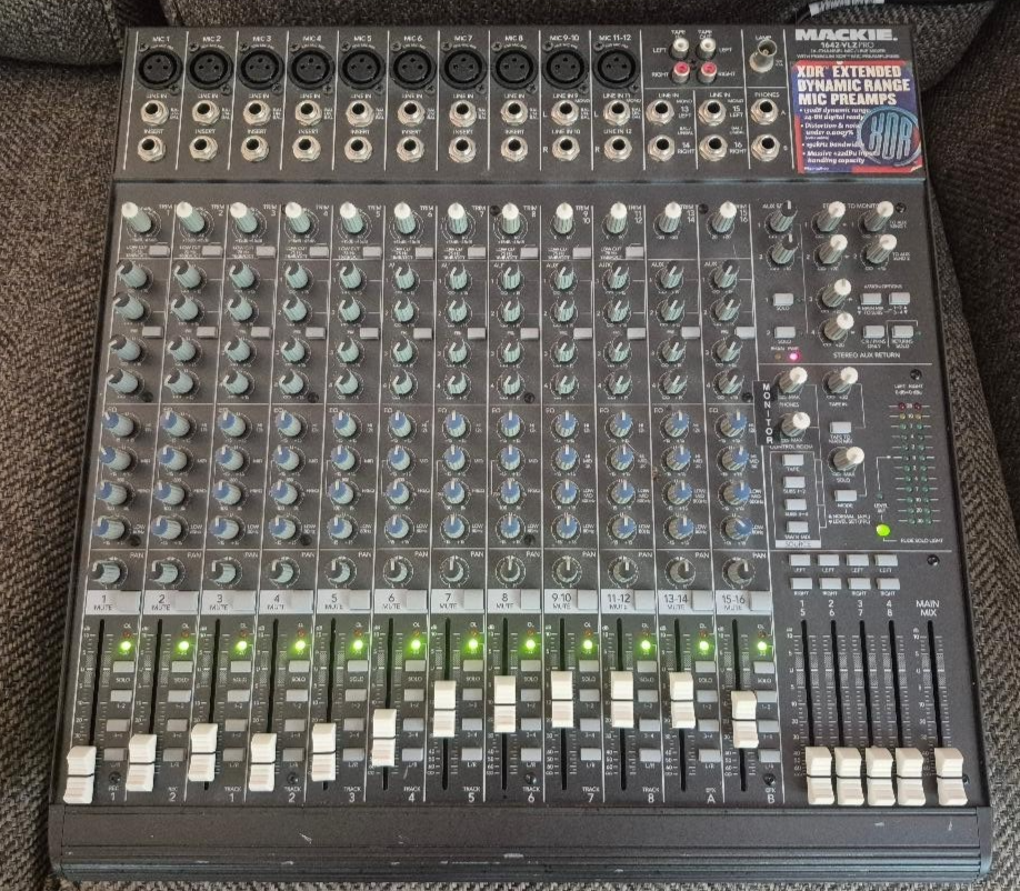Mackie 1642-VLZ PRO 16-Channel Mic/Line Mixer - Tested Working | eBay