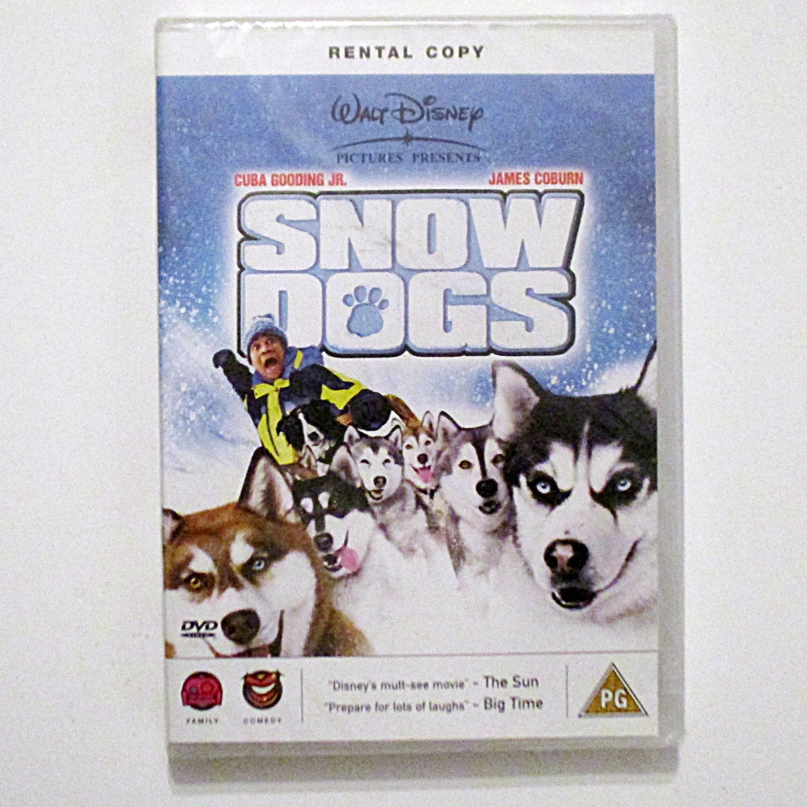 Snow Dogs (DVD, 2002 Disney) New and Sealed - Rental Copy
