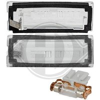 Diederichs Kennzeichenleuchte Beidseitig U.A. FüR CitroËN, Fiat, Peugeot