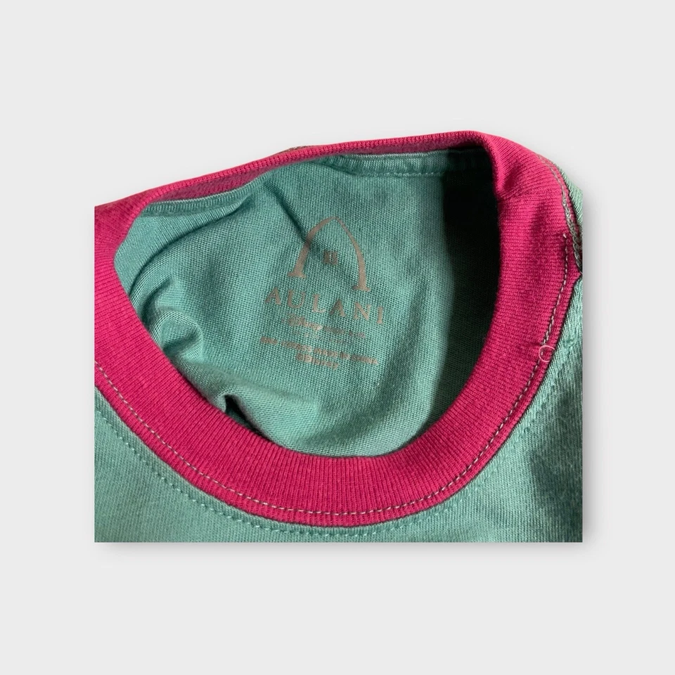 Disney Aulani Sequin Flip Minnie Mouse Hibiscus Flower Shirt - Image 4 of 4