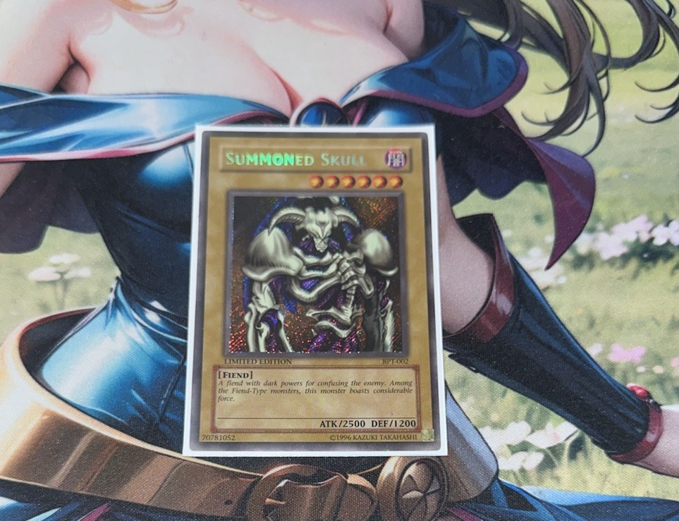 Summoned Skull BPT-002 YuGiOh 2002 Collector's Tin trading card — raw and PSA graded price guide