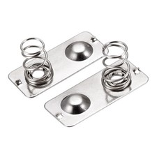 Battery Spring Plate AAA Battery Contact Nickel Plate 21mmx9mm 10 for DIY Pcs