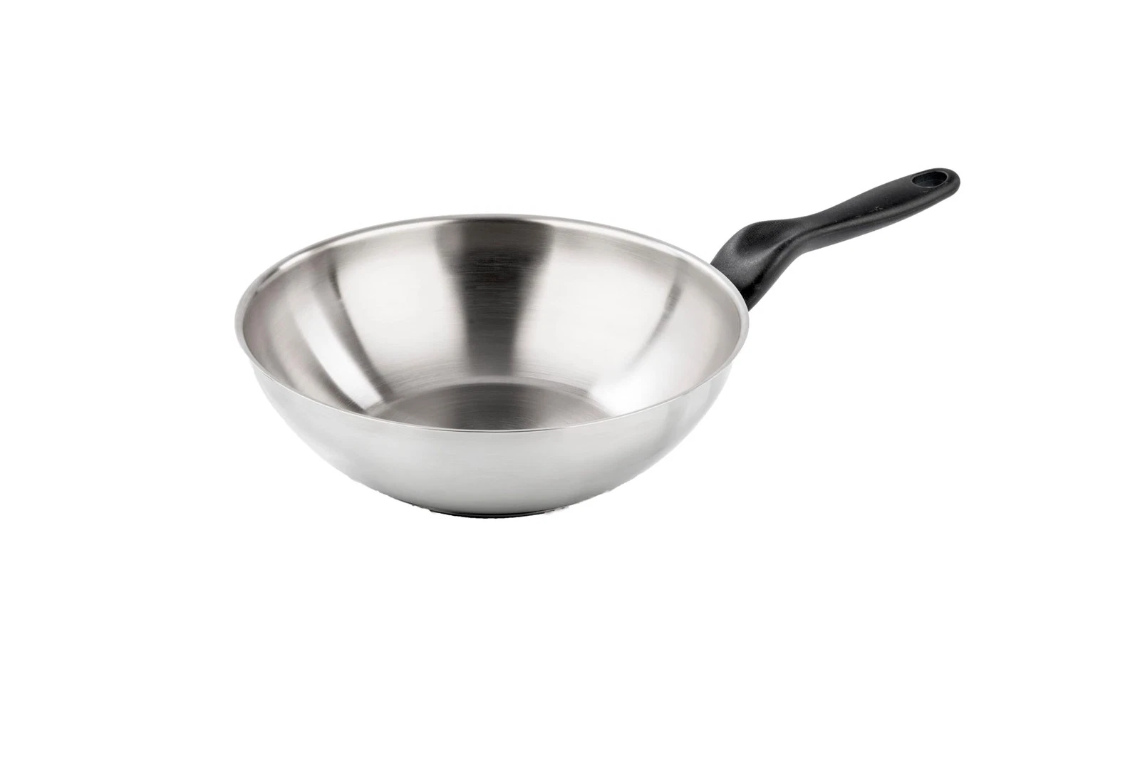 The Inoxidabili Saltapasta Wok, Steel, Silver, 28 cm