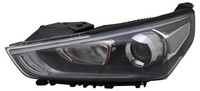 Scheinwerfer Links FüR Hyundai Ioniq 2016- H7 HB3 Bronze Halogen Lwr Stellmotor