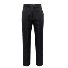 Steampunk Men Jacquard Pants Retro Gothic Victorian Men Long Trousers