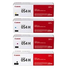 054H Canon Toner Set High Yield CMYK OEM Genuine FAST SHIPPING