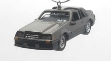 Christmas Ornament for 1982 Ford Mustang GT Dark Grey