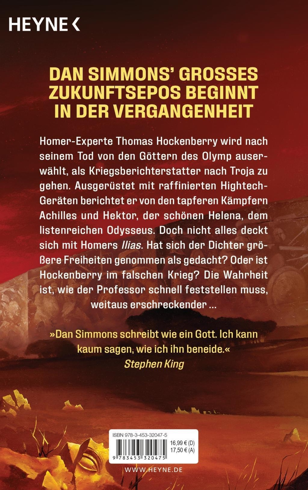 Thumbnail - Ilium | Dan Simmons | Deutsch | Taschenbuch | 880 S. | 2019 | Heyne