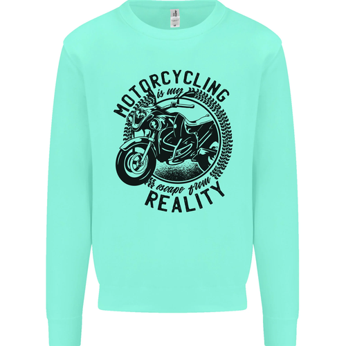 Motorcycling Motorbike Motorcycle Biker Kids Sweatshirt Jumper - Picture 22 of 66