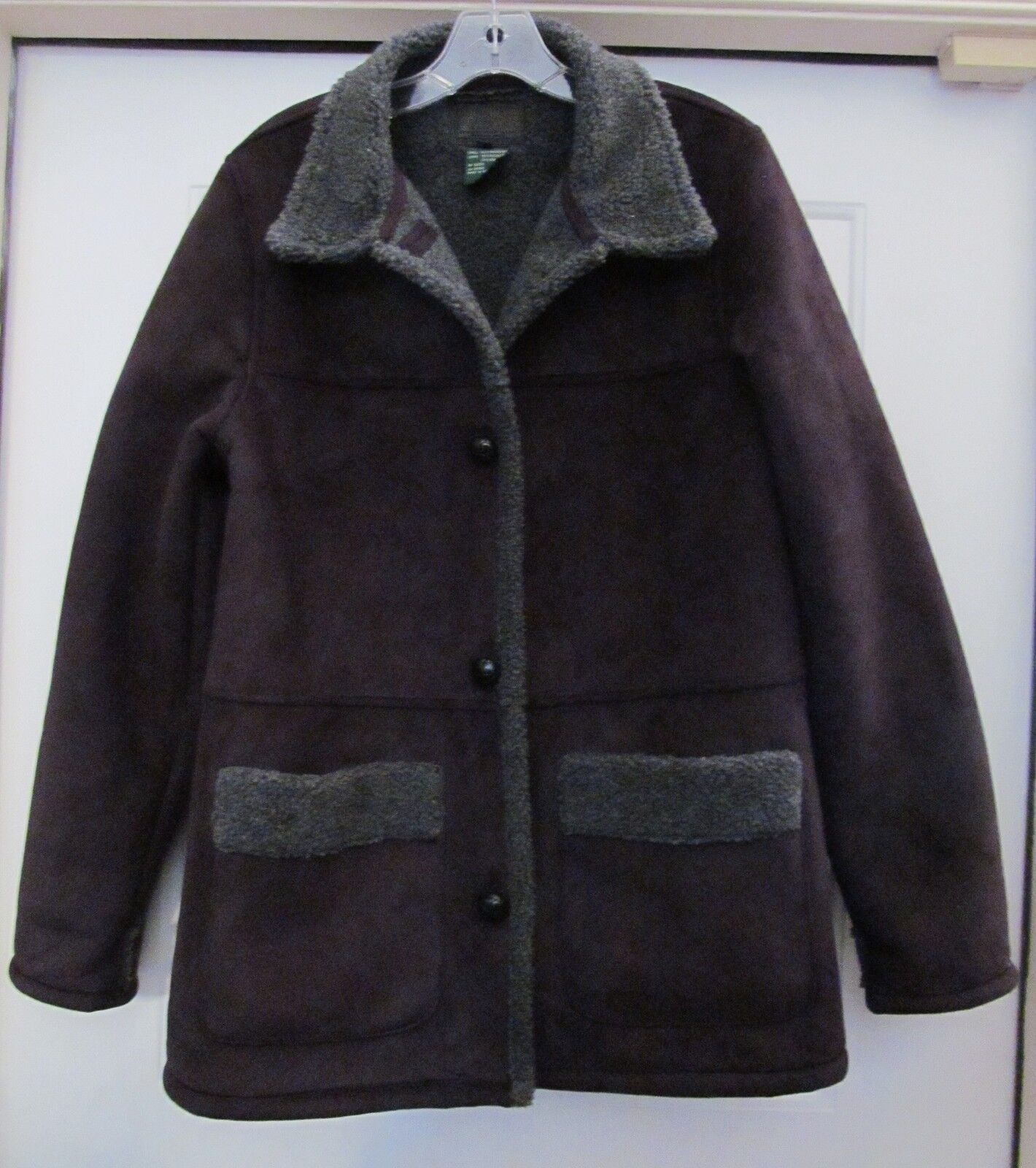RALPH LAUREN RL Jacket Coat Winter Classic Faux S… - image 12