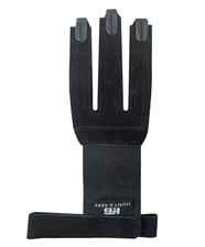 Hunt & Seek Suede Leather Three Finger Archery Glove Finger Guard