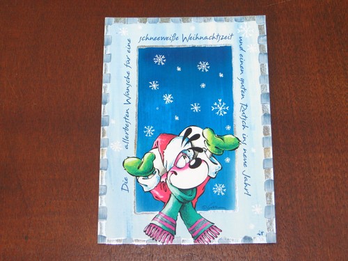 Diddl Postkarte WEIHNACHTEN weihnachtlicher Kartenzauber GOLD/SILBER 2003/2004 - Bild 36 von 36