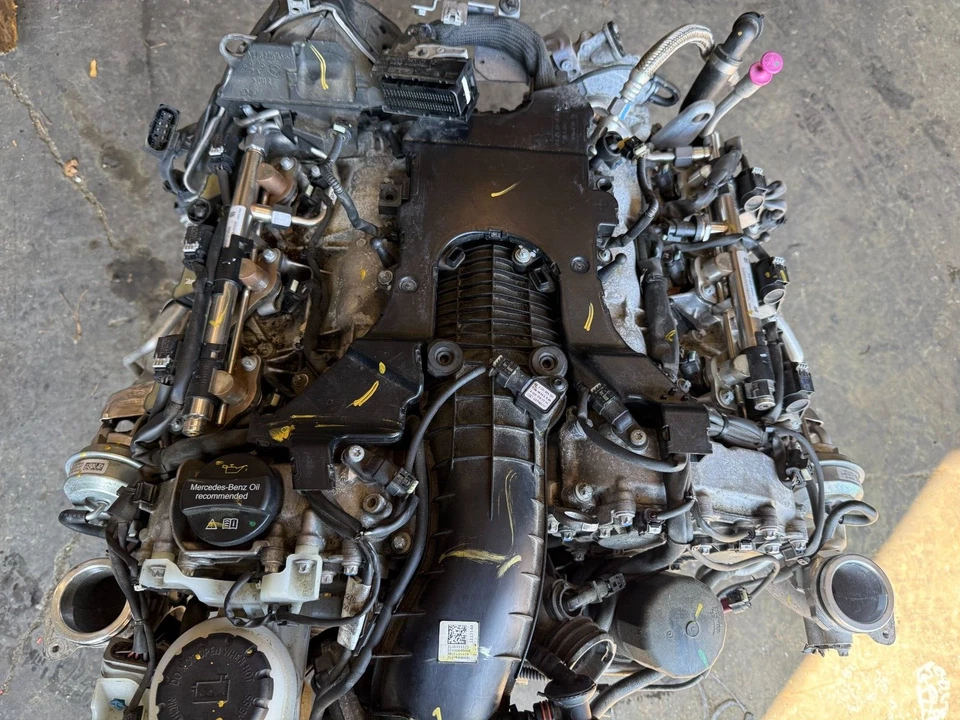 MERCEDES BENZ GLE43 GLC43 C43 E43 AMG OEM 4-MATIC 3.0 6-CYL ENGINE BLOCK MOTOR - Image 3 of 4