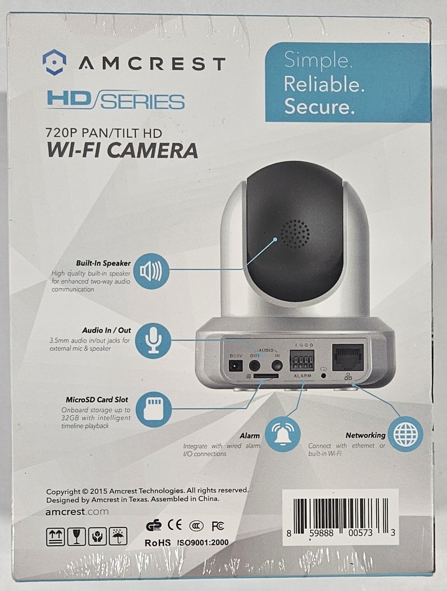 Dual Mic Amcrest Prohd Webcam Amcrest Hd Amcrest 4-Megapixel - Main Image