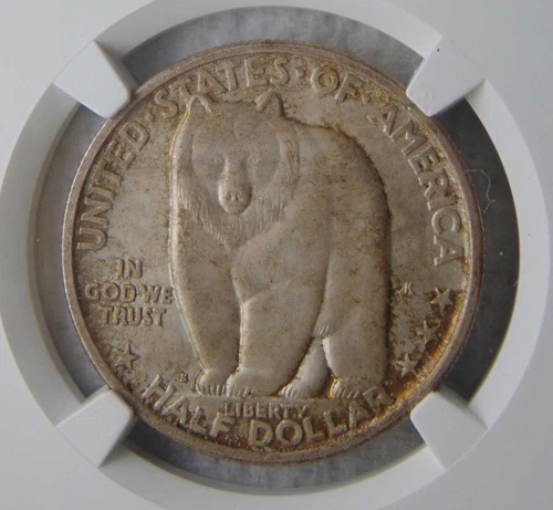 1936 S Bay Bridge 50C Commemorative Silver Half Dollar, NGC MS64, NICE COIN!!!