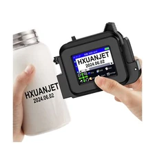 MINI127 Portable Handheld Inkjet Printer,Mini Handheld Printer with 2.4 Inch ...