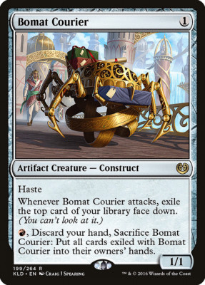 1 x Bomat Courier - Kaladesh - LP - Magic The Gathering - MTG