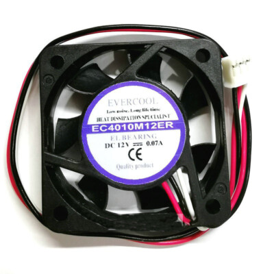 EC4010M12ER EVERCOOL 4010 12V 0.07A cooling fan 4CM 3-wire