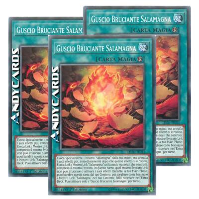 3x SALAMAGNA BRENNSCHALE (Salamangreat Burning Shell)   Common   CHIM IT051