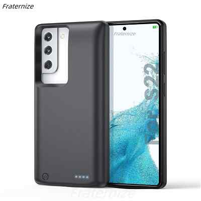 10000mAh Battery Charger Case For Samsung Galaxy S22 Power Bank Charging Cover
