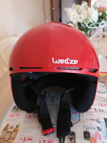CASCO DA SCI PER BAMBINI WED'ZE TAGLIA M 52/55 cm colore rosso | eBay