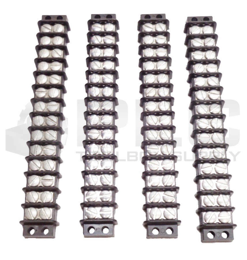 LOT OF 4 NEW BEAU 7700 TERMINAL BLOCKS 18 POSITION