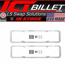 ICT Billet 55-59 Staggered Bolt Valve Cover Adapter to 1960up Cylinder Head