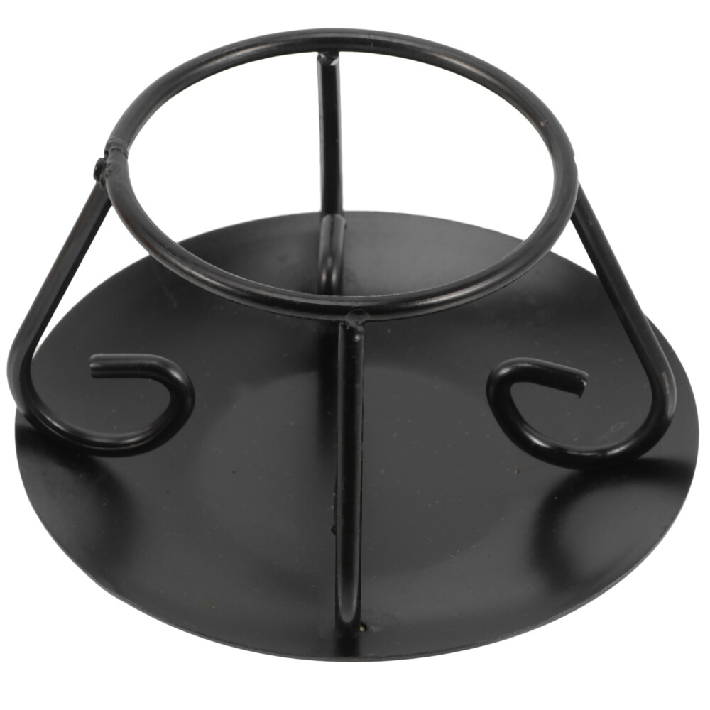 Pot and Pan Organizer Small Cauldron Stand Pentagram Holder