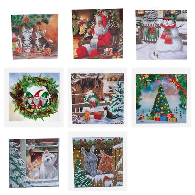 Craft Buddy - Crystal Art - Kartenbastelset - Diamond Painting - Rabatt