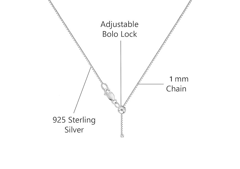 Collana A Catena In Argento Sterling 925 Per Donna Italia - Foto 3