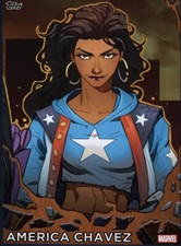 [DIGITAL CARD] Topps Marvel - America Chavez - 2022 S1 Tier 7 Rust Base
