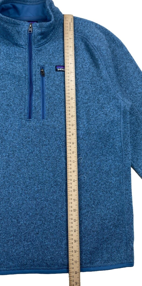 patagonia better sweater 1/4 zip sweater