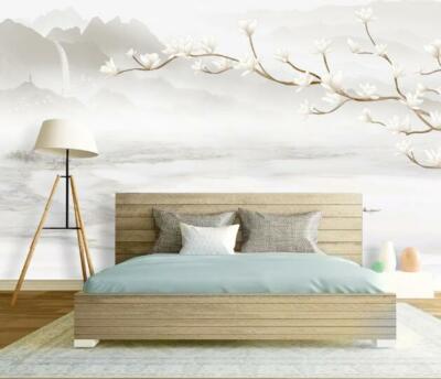 3D Flower Branch 13367NA Wallpaper Wall Mural Removable Self-adhesive Fay