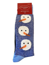 3 PACK Men's Fun Holiday Socks Size 7-12 All Different St. Nicholas Square - NWT