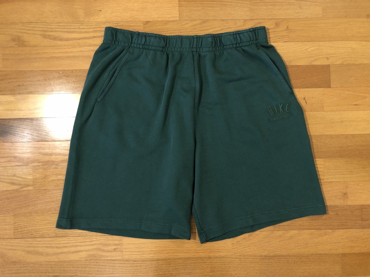 New XXL Nike Athletic Club Fleece French Terry Green Shorts Air