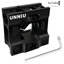 Red Dot Riser Mount 2” Height for T1/T2 H1/H2 Romeo 5 CompM5 – Black