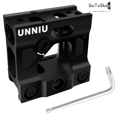 Red Dot Riser Mount 2  Height for T1/T2 H1/H2 Romeo 5 CompM5   Black