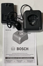 NEW OEM BOSCH Original GAL12V-20 Max Lithium-Ion Battery Charger
