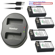 Kastar Battery Oval USB Charger for Nikon D3000 D5000 Camera Battery Grip BG-2A