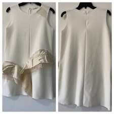 Zara Mini Sleeveless Dress with ruffles Size S