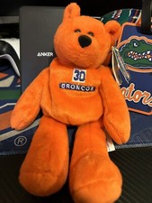 1998 Limited Treasures Pro Bears Terrell Davis 30 Denver Broncos Orange