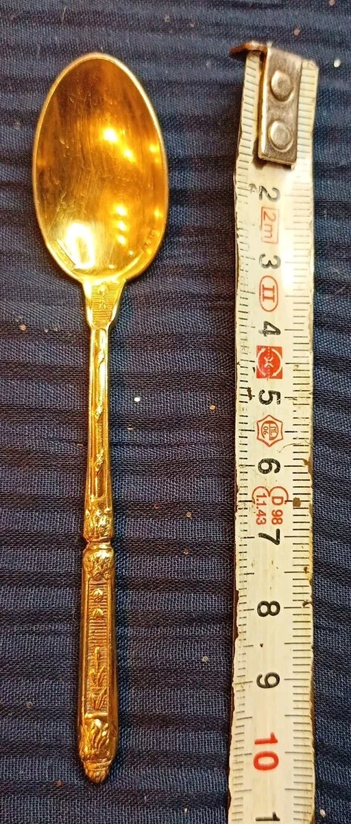 Cuillères A Moka X6 Deetjen Métal Doré