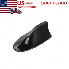 Universal Shark Fin Antenna AM/FM Radio RV Signal Car Roof Mount 3-in-1