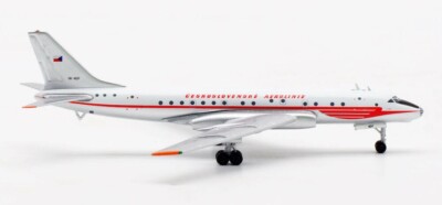 Tupolev Tu-104A Alitalia & CSA – Inflight 400 – Échelle 1/400 – Die Cast