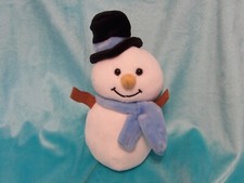 Adorable soft Snowman plush for the Holidays