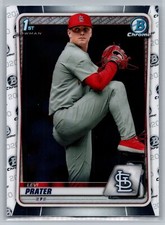 2020 Bowman Draft #BD-125 Levi Prater Chrome *CA