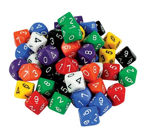 50 Dice Activity Cards + 20 Dice Junior Learning Maths Teacher Resource - Picture 6 of 11
