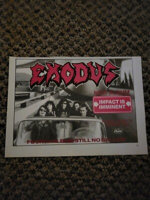 BEL7 WERBUNG 5X8 EXODUS: EINSCHLAG STEHT BEVOR ALBUM